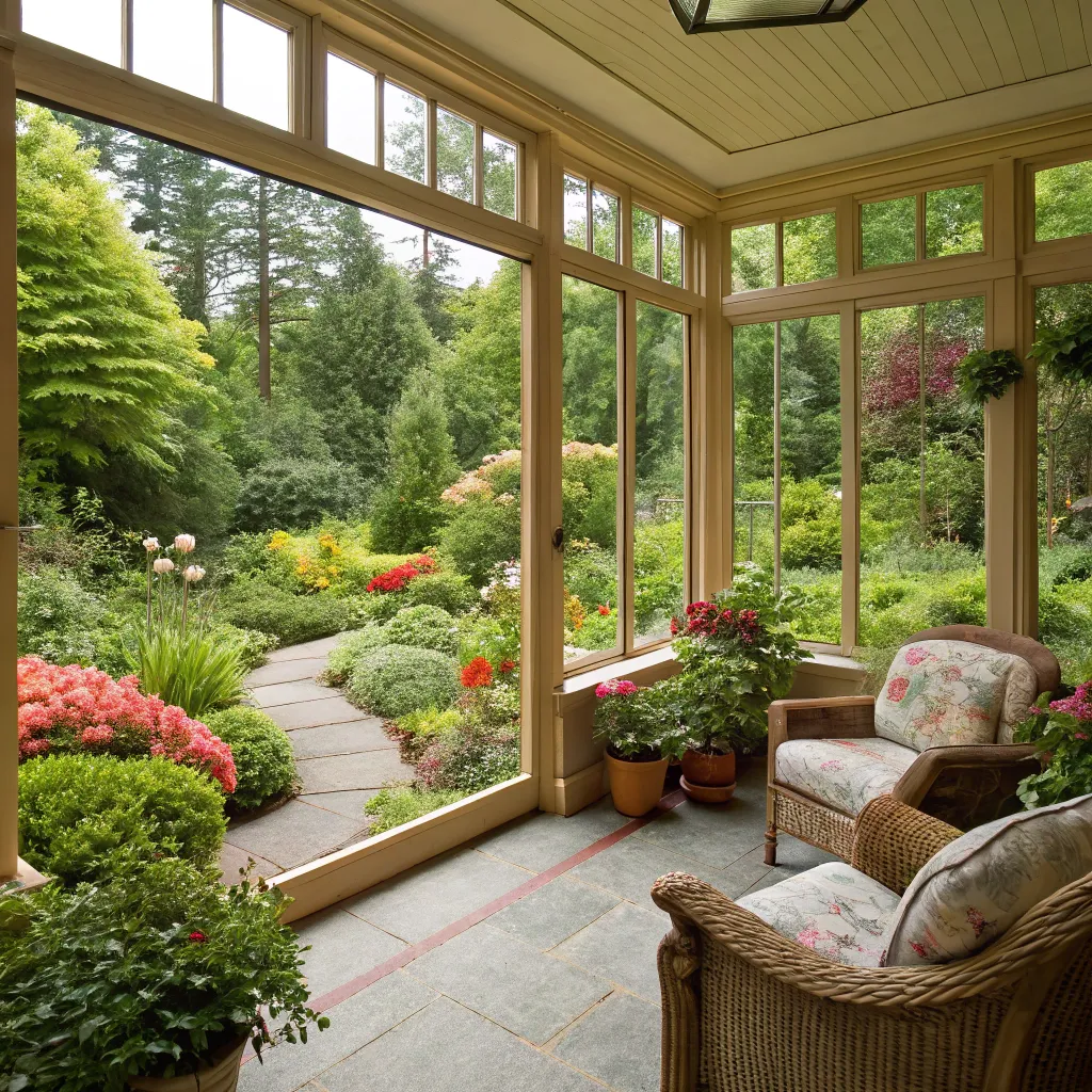Garden Room with a lush view